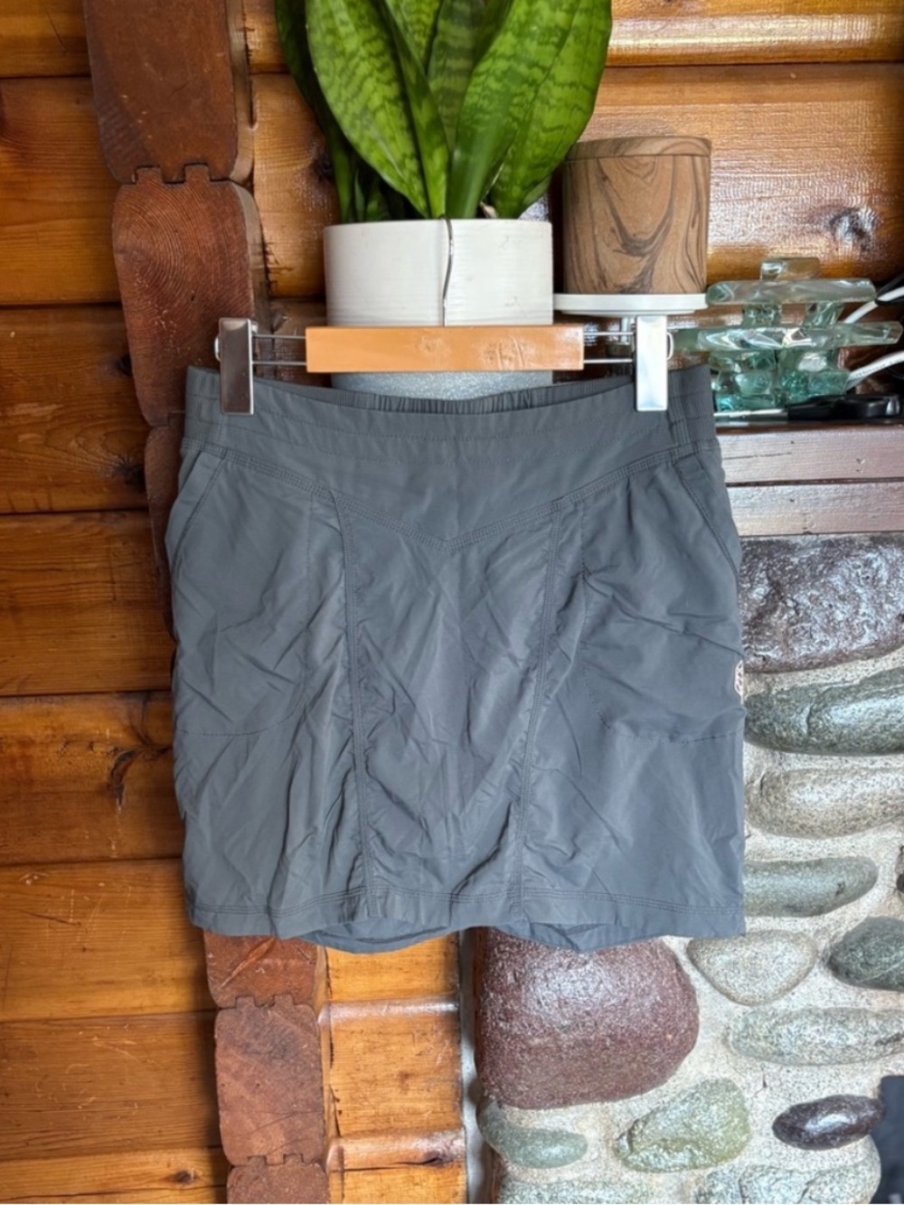 Indygena (Indyeva) Adjustable Cinch Athletic Skort Hiking Outdoor Skirt S/P